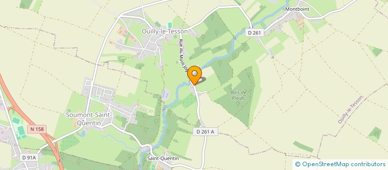 localisation de l'entreprise MADAME CELINE RICHARD  VALAMBRAY