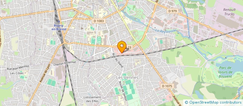 localisation de l'entreprise MADAME CELINE RICHER à BOURG-EN-BRESSE