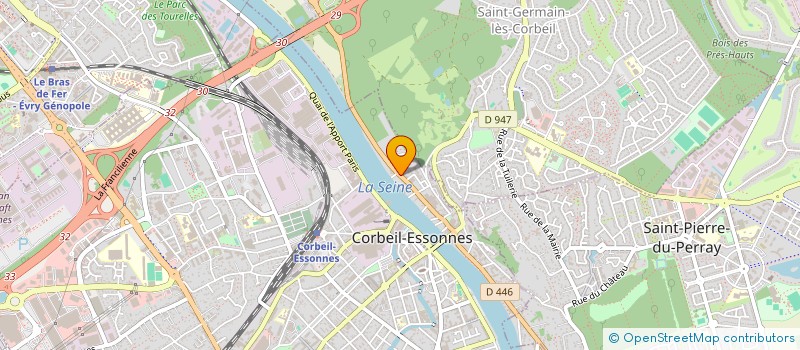 localisation de l'entreprise MADAME CELINE RICHOL à CORBEIL ESSONNES