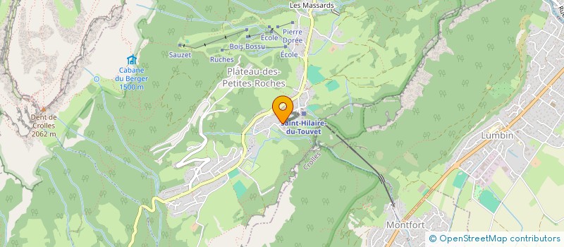 localisation de l'entreprise MADAME CELINE RICHON MARION  PLATEAU-DES-PETITES-ROCHES