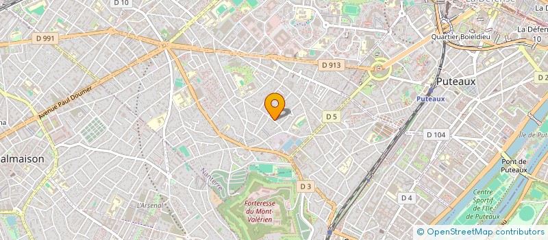 localisation de l'entreprise MADAME CELINE RIHET  NANTERRE