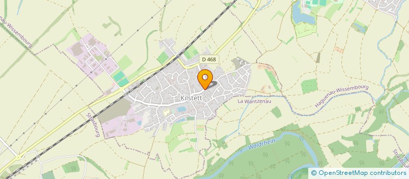 localisation de l'entreprise MADAME CELINE ROBERT  KILSTETT