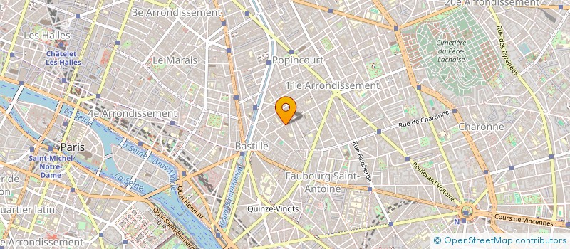 localisation de l'entreprise MADAME CELINE ROBERT  PARIS