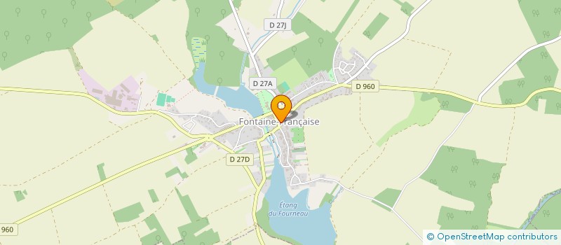 localisation de l'entreprise MADAME CELINE ROBLIN à FONTAINE-FRANCAISE