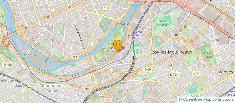 localisation de l'entreprise MADAME CELINE ROBUCHON à ISSY-LES-MOULINEAUX