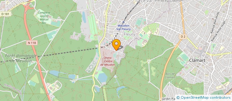 localisation de l'entreprise MADAME CELINE RODRIGUES à MEUDON