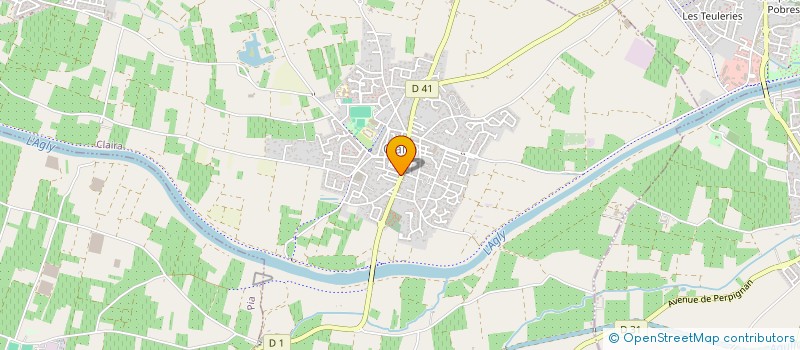 localisation de l'entreprise MADAME CELINE ROGGER  CLAIRA