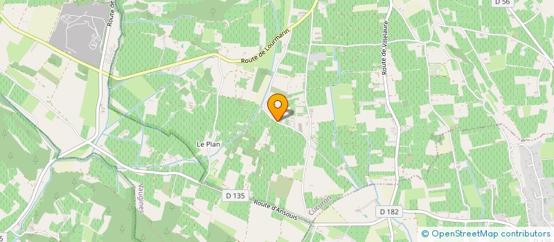 localisation de l'entreprise MADAME CELINE ROMANI  CUCURON