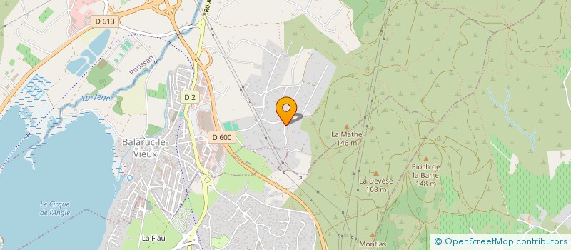 localisation de l'entreprise MADAME CELINE RONDELLO  BALARUC-LE-VIEUX