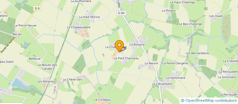 localisation de l'entreprise MADAME CELINE ROUAUD à LIGNE