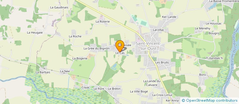 localisation de l'entreprise MADAME CELINE ROUBIEU  SAINT-VINCENT-SUR-OUST