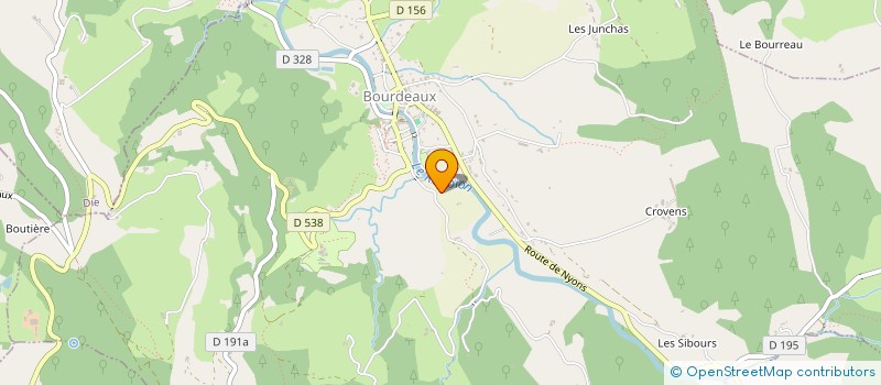 localisation de l'entreprise MADAME CELINE ROUBY  BOURDEAUX