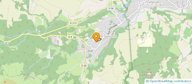 localisation de l'entreprise MADAME CELINE ROUCHOUSE à SAINT-SATURNIN