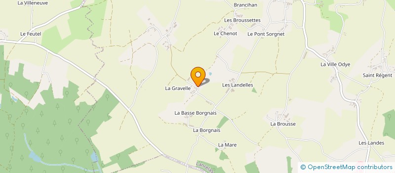 localisation de l'entreprise MADAME CELINE ROUILLAC  TREDIAS