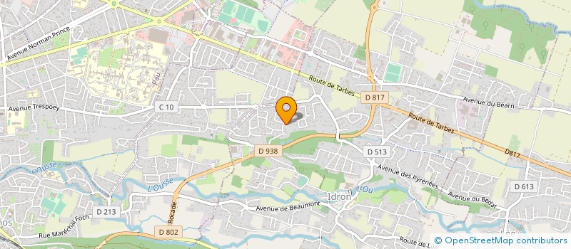 localisation de l'entreprise MADAME CELINE ROUSSEAU à IDRON