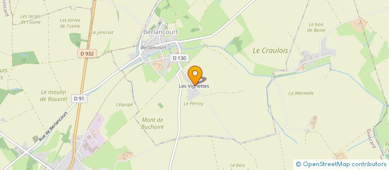 localisation de l'entreprise MADAME CELINE ROUSSEL à BERLANCOURT