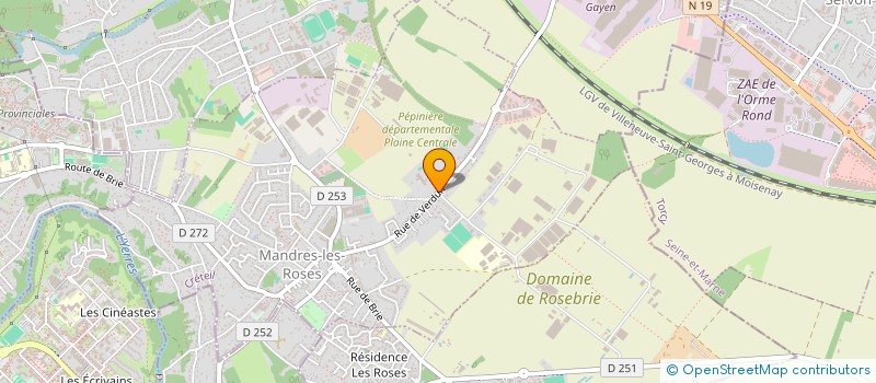 localisation de l'entreprise MADAME CELINE ROUSSEL  CLAIRAC