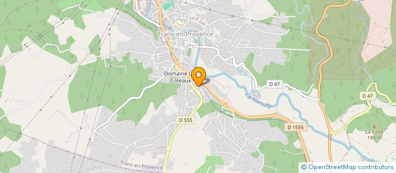 localisation de l'entreprise MADAME CELINE ROUTENS à TRANS-EN-PROVENCE