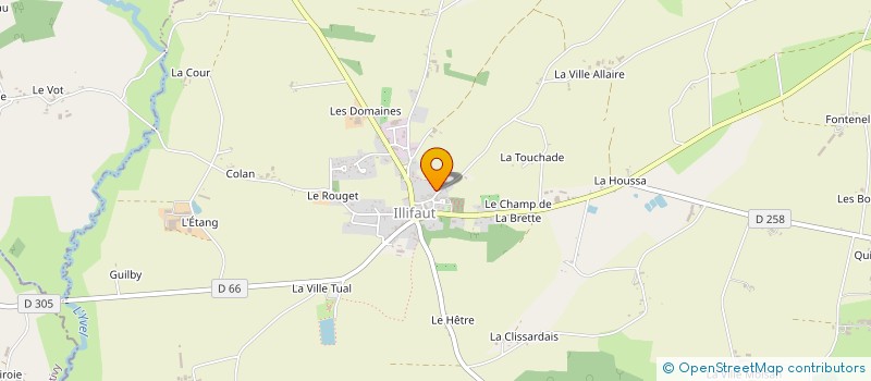 localisation de l'entreprise MADAME CELINE ROUXEL  LAURENAN