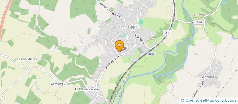 localisation de l'entreprise MADAME CELINE ROY  LIGUGE