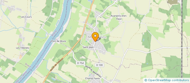 localisation de l'entreprise MADAME CELINE RUEL à MOGNENEINS