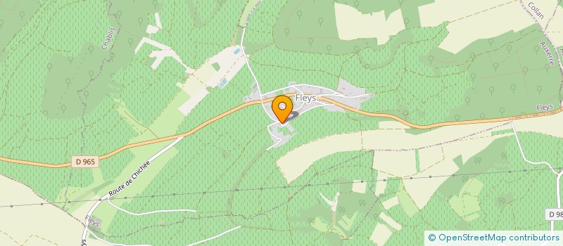 localisation de l'entreprise MADAME CELINE SABATIER  FLEYS