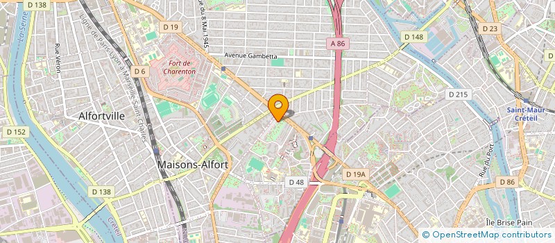 localisation de l'entreprise MADAME CELINE SABOUNDJIAN à MAISONS-ALFORT