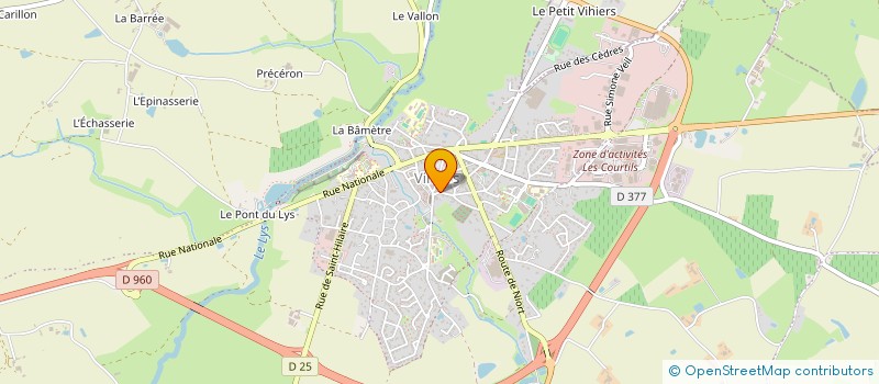 localisation de l'entreprise MADAME CELINE SACHOT à LYS-HAUT-LAYON