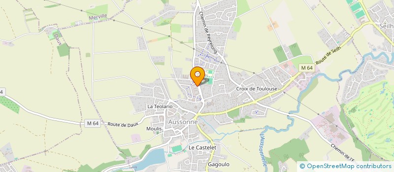 localisation de l'entreprise MADAME CELINE SADONNET à AUSSONNE