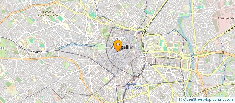 localisation de l'entreprise MADAME CELINE SAINT GERMAIN à MONTPELLIER
