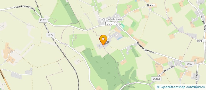 localisation de l'entreprise MADAME CELINE SAUTREUIL  VATTETOT-SOUS-BEAUMONT