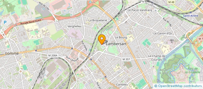 localisation de l'entreprise MADAME CELINE SAVARY à LAMBERSART