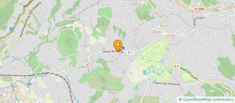 localisation de l'entreprise MADAME CELINE SAVONITTO à CHATEAUNEUF-GRASSE