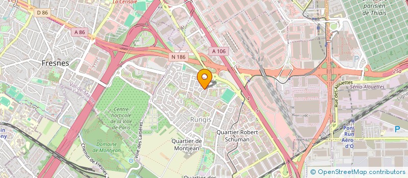 localisation de l'entreprise MADAME CELINE SCAMPS à RUNGIS