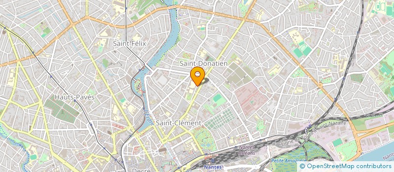 localisation de l'entreprise MADAME CELINE SCARABIN à NANTES