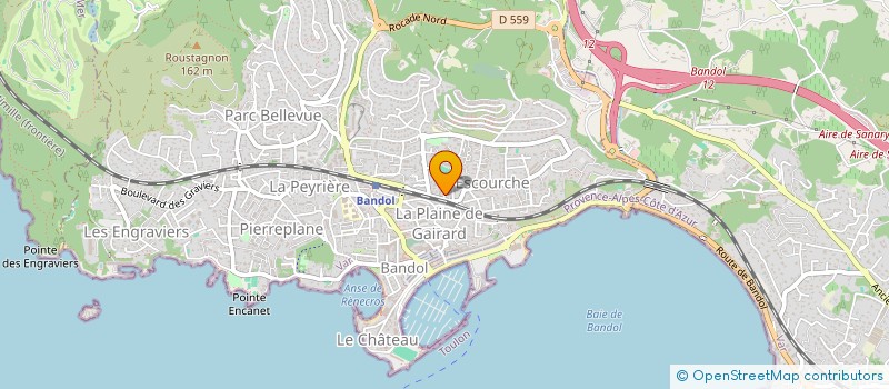 localisation de l'entreprise MADAME CELINE SCHEMBRI à BANDOL