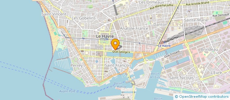 localisation de l'entreprise MADAME CELINE SCHNEIDER à LE HAVRE