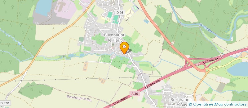 localisation de l'entreprise MADAME CELINE SCHOENAUER  BURNHAUPT-LE-HAUT