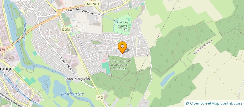 localisation de l'entreprise MADAME CELINE SCHUHMACHER  SAULXURES-LES-NANCY