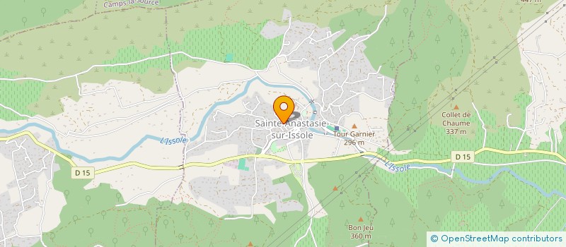 localisation de l'entreprise MADAME CELINE SCLAFANI à SAINTE-ANASTASIE-SUR-ISSOLE
