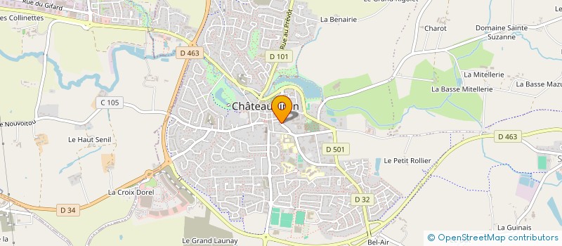 localisation de l'entreprise MADAME CELINE SEBERT  CHATEAUGIRON