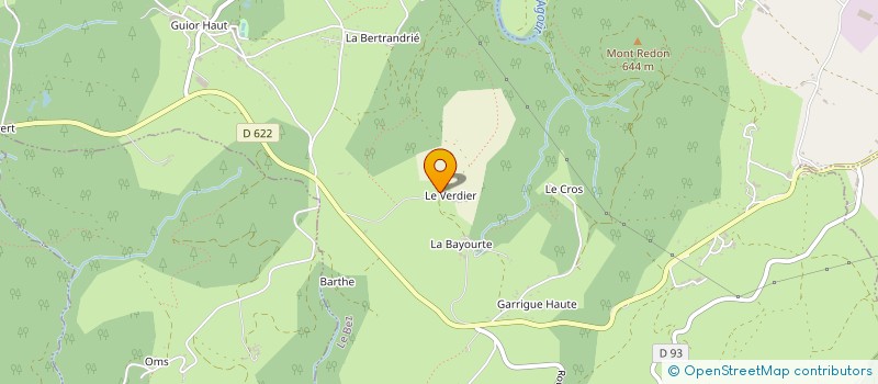 localisation de l'entreprise MADAME CELINE SECCHI  LE BEZ