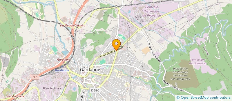 localisation de l'entreprise MADAME CELINE SEIGNEURET à GARDANNE