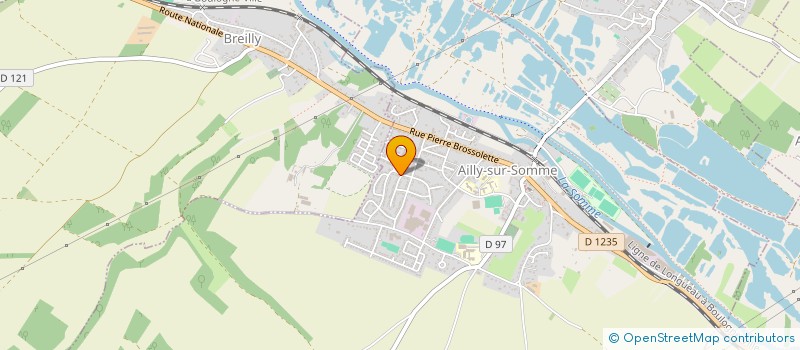 localisation de l'entreprise MADAME CELINE SELLIER  AILLY-SUR-SOMME