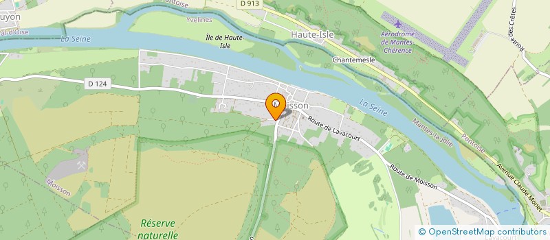 localisation de l'entreprise MADAME CELINE SEMBEL  MOISSON