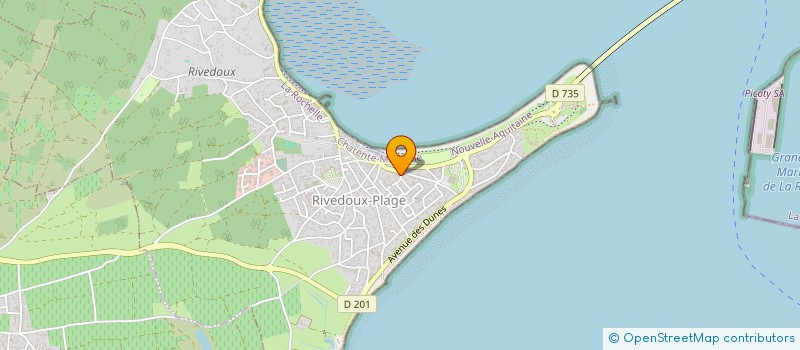 localisation de l'entreprise MADAME CELINE SICATEAU  RIVEDOUX-PLAGE