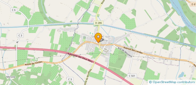 localisation de l'entreprise MADAME CELINE SIERRO  ROQUEFORT