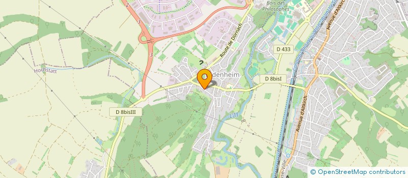 localisation de l'entreprise MADAME CELINE SIGRIST  BRUNSTATT-DIDENHEIM