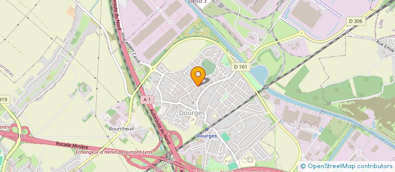 localisation de l'entreprise MADAME CELINE SIMON  DOURGES