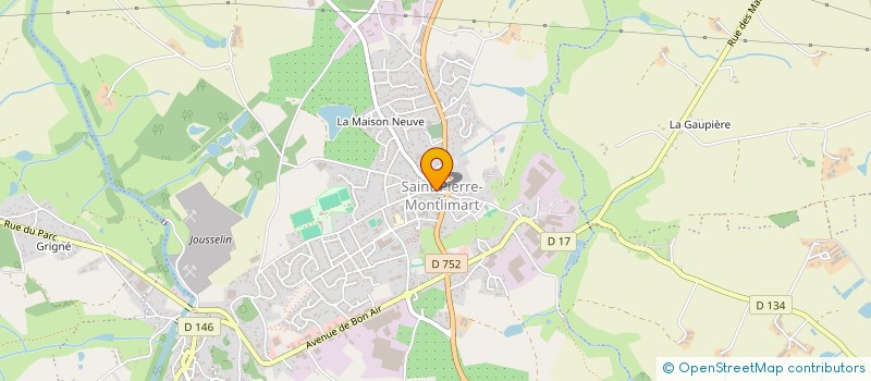 localisation de l'entreprise MADAME CELINE SKOWRONSKI à MAUGES-SUR-LOIRE